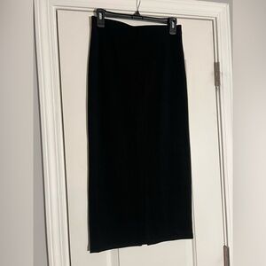 Elegant Black Pencil Skirt